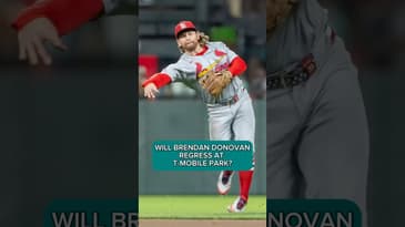 WILL BRENDAN DONOVAN REGRESS AT T-MOBILE PARK? #mlb #baseball #mariners