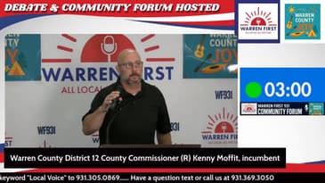 Debate/Foru 2026 Aug 6th Elections