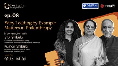 You must give more of your mind than money | S.D. Shibulal and Kumari Shibulal | Give it a Go | EP 8