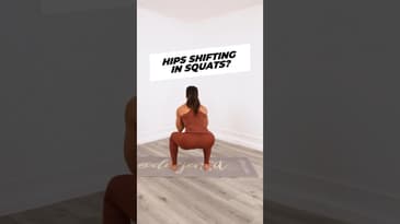 Hips Shifting during Squats? DO THIS!