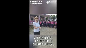 They Wake Up This Early!? Kimberly in Chiang Mai ( Globe Aware Fall 2022)