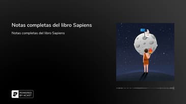 Notas completas del libro Sapiens