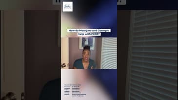 How do Mounjaro and Ozempic help with PCOS? #pcos #youtubeshorts #shorts