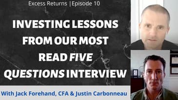 Investing Lessons From Our Most Read Five Questions Interviews