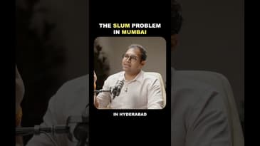 The slum problem in Mumbai
