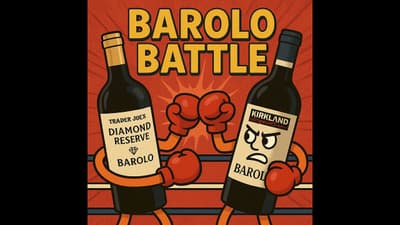 Barolo Battle! Costco Kirkland vs. Trader Joe’s Diamond Reserve!