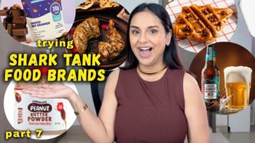 TRYING SHARK TANK INDIA FOOD BRANDS SEASON 5 | HONEST TASTE TESTS | Aanam C