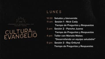 CGN Transmisión de la Conferencia (Monday)