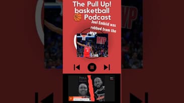 Yes. Joel Embiid was robbed from the MVP.