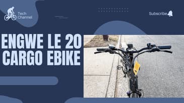 "Cargo eBike Fun: Join Me on a Ride with the ENGWE LE 20!"