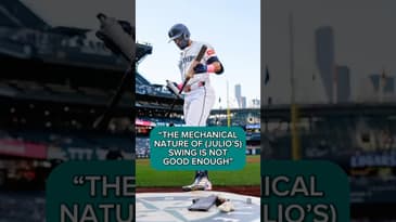 ESPN PERSONALITY SAYS JULIO RODRIGUEZ IS LACKING THIS 👀 #mlb #baseball #mariners