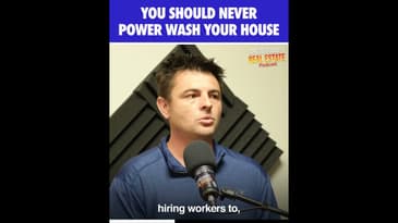 Don't Power Wash Your House! @housewashpa3974 Chester County Real Estate Podcast ep20
