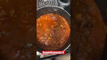 Low Calorie Chili With Cauliflower Rice #viral #food #shorts