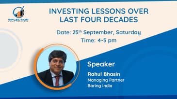 'Investing lessons over last four decades' by Rahul Bhasin
