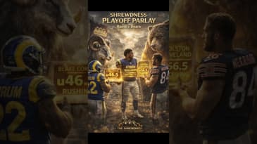 Shrewdness Playoff Parlay!!! #SNF #NFL #sportsbetting #Rams #Bears