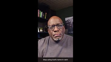 Stop using Gods Name in Vain!