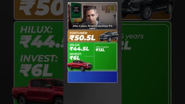 Fortuner vs Hilux vs INVESTING! | Ankur Warikoo #shorts