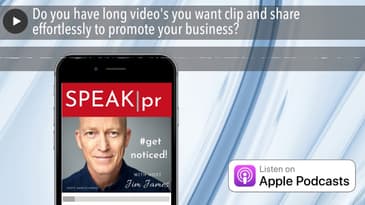 Do you have long video's you want clip and share effortlessly to promote your business?