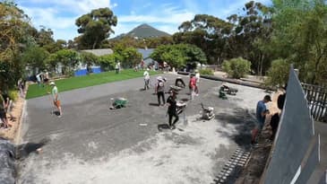 SOUTH AFRICA SCHOOL SOCCER FIELD TIMELAPSE! ( Longer Version) LGCY CHRISTMAS 2022 with Globe Aware