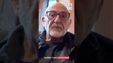 He was killed by a lightning bolt... then came back. #mortician #deathandpodcast #shorts