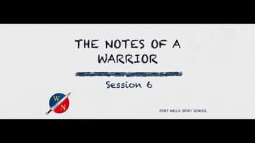 The Notes Of A Warrior Session 6 -  Ft Mill - Kevin Zadai