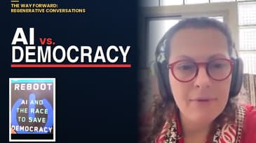 AI vs. Democracy #TheWayForward#RegenerativeConversations #AIandDemocracy#BethNoveck#RebootDemocracy