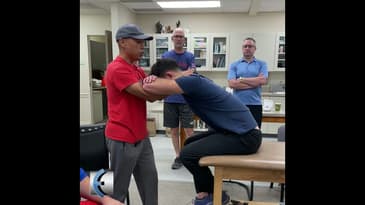 Upper Thoracic Extension Mobilization - Comfortable and Effective Technique
