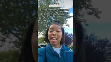 How You Should Walk Past A Tall Person in Public