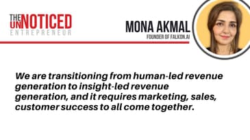 Mona Akmal shares how Falkon AI flew up to speed to #getnoticed in a short amount of time