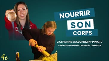 La santé ne se résume pas à un chiffre sur la balance! Catherine Beauchemin-Pinard, olympienne.