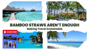 Bamboo Straws Aren't Enough: Making Travel Sustainable