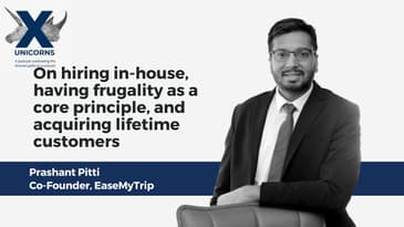 S1 E7 : Prashant Pitti: Co-Founder, EaseMyTrip | Blume Podcast