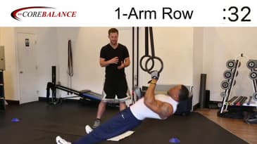 1-Arm Bodyweight Row - Very Challenging! Trainer Chris Janke-Bueno with Marcus Rios