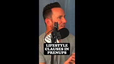 What are lifestyle clauses in a prenup?
