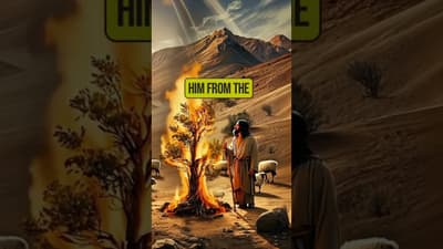 31 st Miracle The Burning Bush — God’s Call to Moses | Divine Encounter