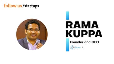 Rama Kuppa - Founder and CEO - GoSure.ai on follow.us/startups