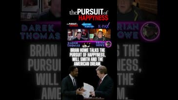 Brian talks #willsmith #thepursuitofhappyness #thepursuitofhappiness and the American Dream #shorts