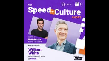 How Walmart CMO, William White is Balancing Tradition & Innovation of the Fortune 1 Company | Short