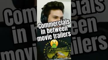 Commercials during movie previews instead of before… #amc #podcast