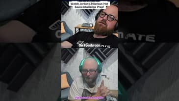 Can Jordan survive the ultimate hot sauce challenge? 🔥