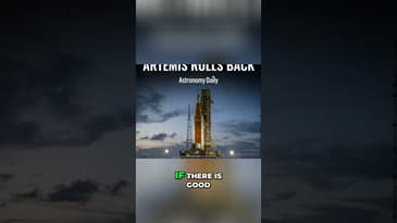 Artemis Moon Rocket Rollback: New April Launch Target #shorts