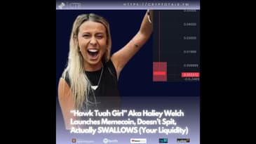 “#HawkTuah Girl” Aka Haliey Welch Launches $HAWK #Memecoin, Doesn’t Spit, SWALLOWS (Your Liquidity)