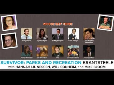 Survivor: Parks and Recreation BrantSteele with Hannah Lil Nessen, Will Sonheim, and Mike Bloom