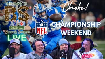 NFL 2025 Championship Weekend | Lions Choke Job | BS LIVE 1/23/25