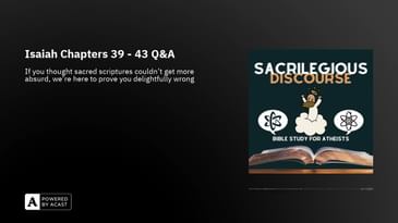 Isaiah Chapters 39 - 43 Q&A