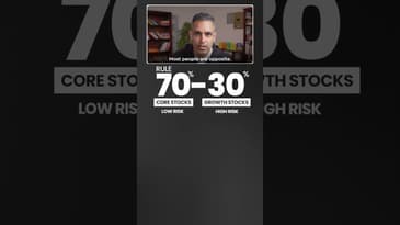 Market CRASH se kaise bache?! RULE Explained in 40 SECONDS! | Ankur Warikoo #shorts