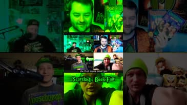 Scarelastic Book Fair at “One Weekend at Horror Land”! #goosebumps #goosebumpsbooks #kickstarter