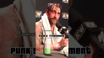 CM Punk gets special treatment