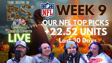 NFL 2024 Week 9 | Final Election Odds Update | This Show is BS LIVE 10/30/24