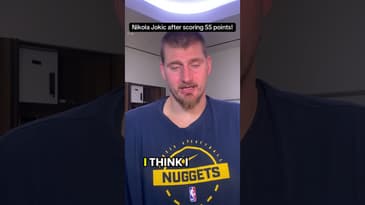 Denver Nuggets Center after scoring 55 points vs the LA Clippers. #thepullupbasketballpodcast